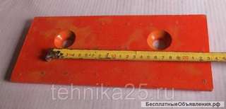 Нож ковша (промежуточный) погрузчик Yigong ZL20, Atlant 200L, Grizzly GR2S, Laigong ZL20