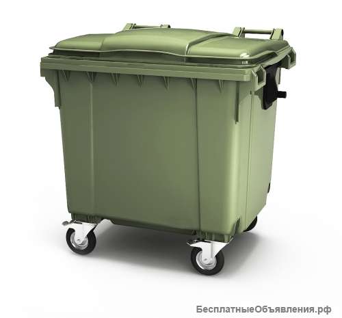 Мусорные контейнеры ТБО 1100 л