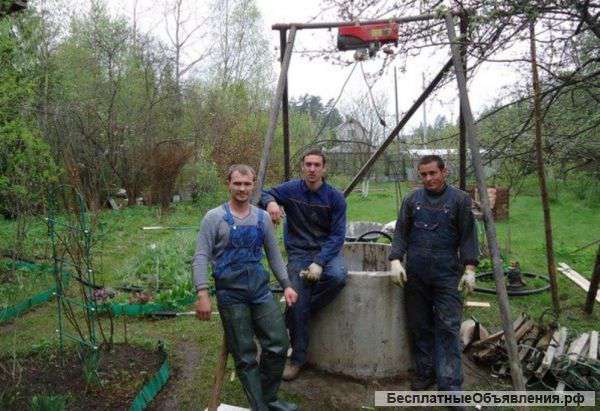 Чистка и ремонт колодцев