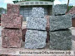 Гранитная брусчатка колотая