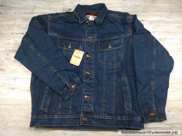 Куртка джинсовая Wrangler Rugged Wear Flannel RJK32AN