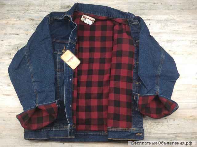 Куртка джинсовая Wrangler Rugged Wear Flannel RJK32AN