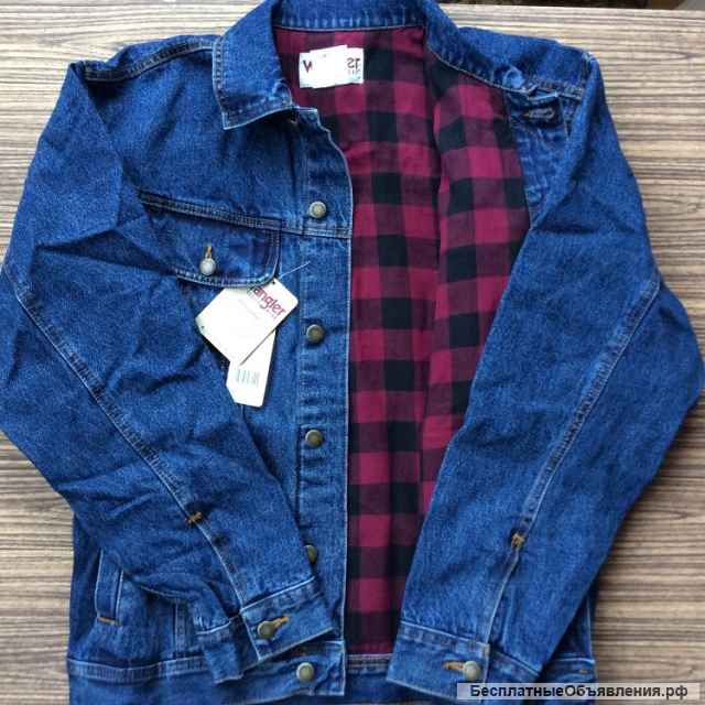 Куртка джинсовая Wrangler Rugged Wear Flannel RJK32AN