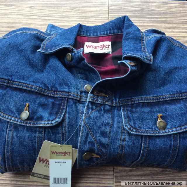 Куртка джинсовая Wrangler Rugged Wear Flannel RJK32AN