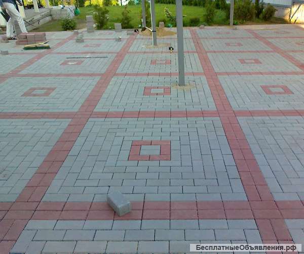 Тротуарная плитка для авто