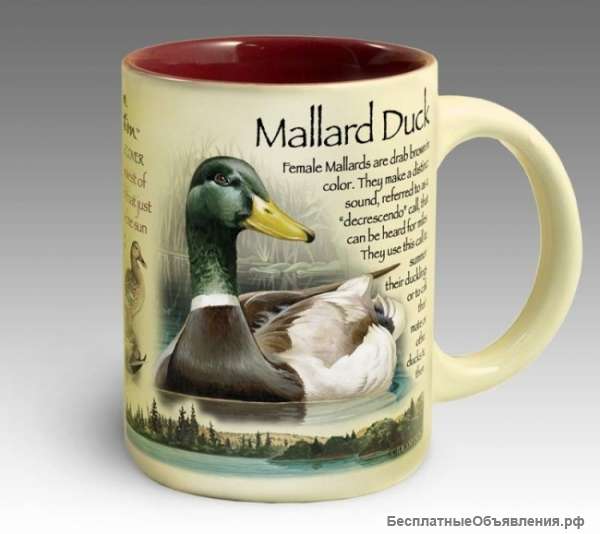 Кружка керамическая Mallard Duck (American Expedition)