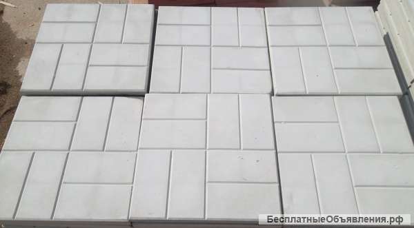 Плитка серая 50 50 тротуарная