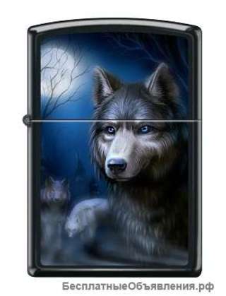 Зажигалка Zippo 3434 Wolves Moon