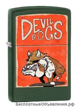 Зажигалка Zippo 211 US Marines Devil Dogs