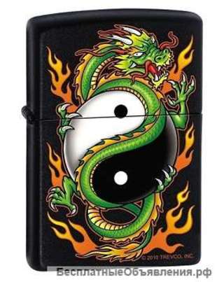 Зажигалка Zippo 218 Yin Yang Dragon