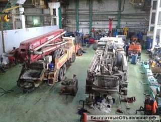 Обслуживание и капитальный ремонт автобетононасосов и стационарных бетононасосов