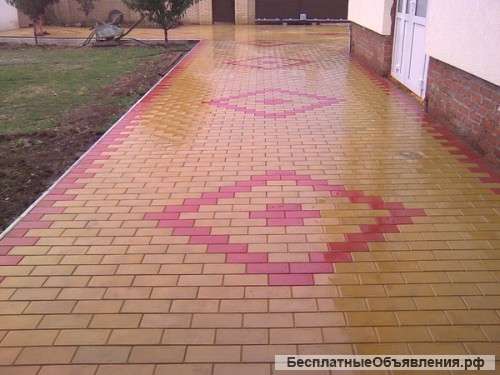Брусчатка кирпичик