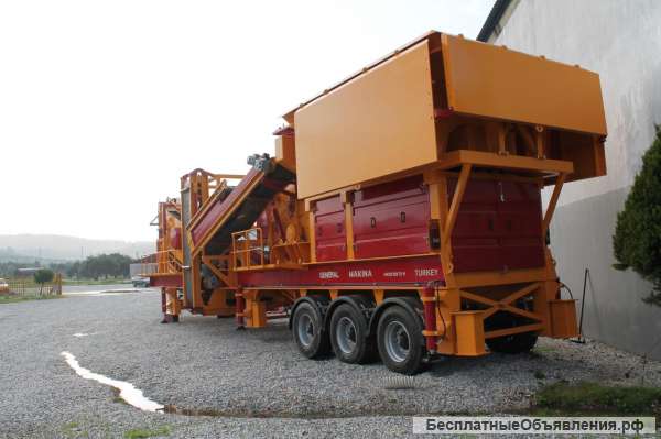 Мобильная сортировочная дробилка General 02