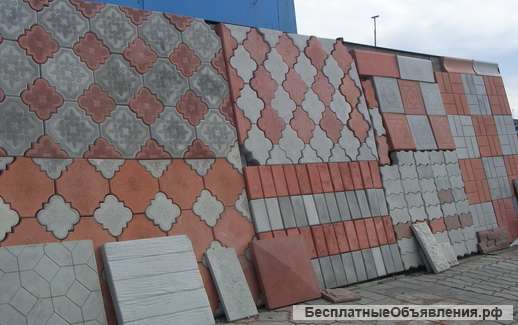 Брусчатка тротуарная от производителя