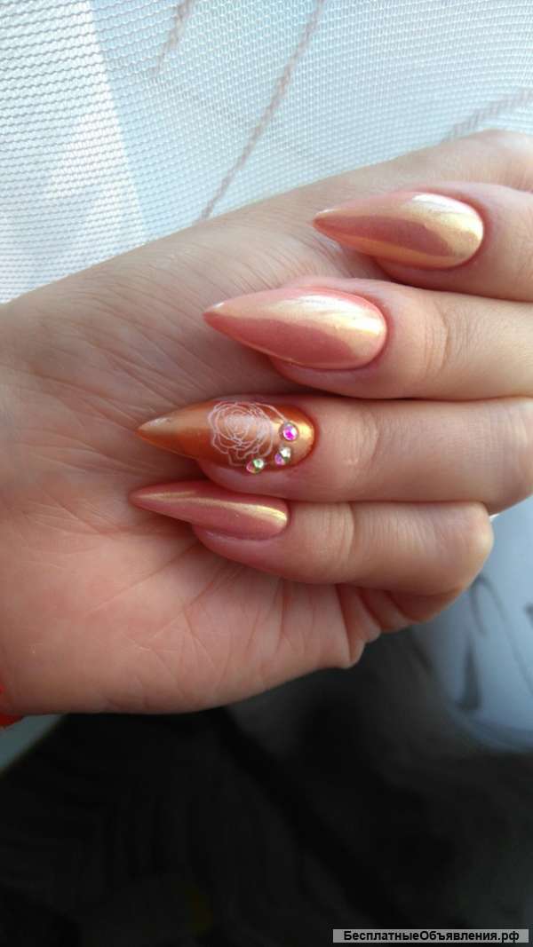 Наращивание тогтей гелевые