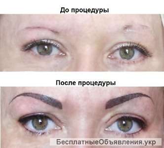 1300 грн Татуаж, перманентный макияж.Биотехнология - 6,10,12,16D) Киев