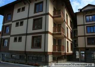 Апартаменты-студио общей площадью 39,81 кв.м., город Банско, Болгария