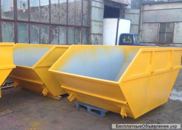 Мусорный бункер для отходов, сталь 3,0мм