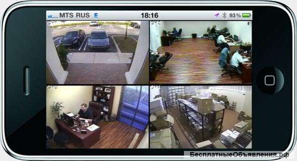 Установка видеонаблюдения