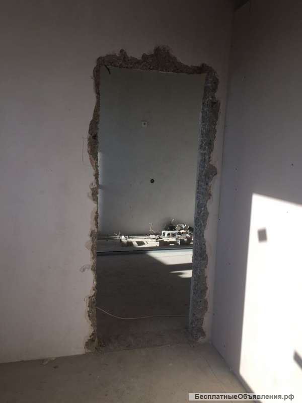 Расширение, добавление проемов