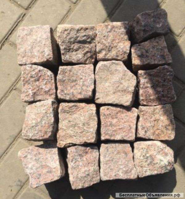 Продам гранитную брусчатку 100х100х100