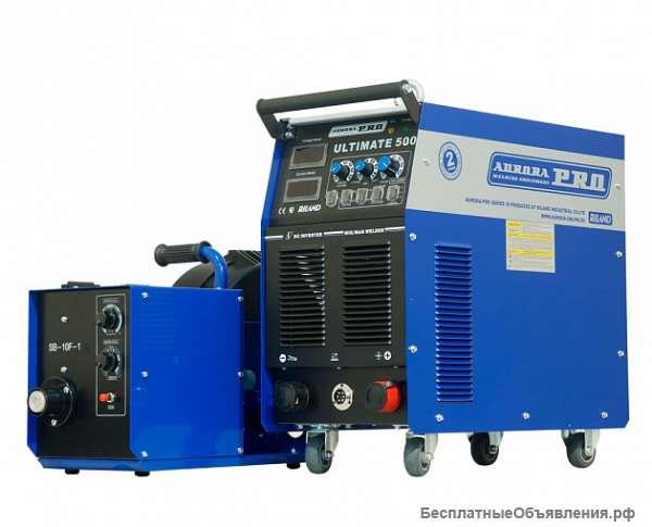 Индустриальный инверторный сварочный полуавтомат AuroraPRO ULTIMATE 500 INDUSTRIAL (MIG/MAG+MMA)