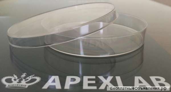 Чашки Петри пластиковые