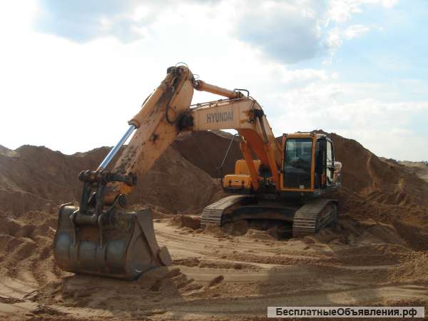 Гусеничный экскаватор