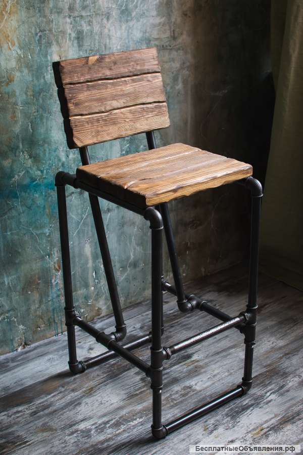 Барный стул в стиле Loft "Tunge"