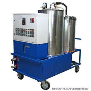 Очистка энергетических масел ОТМ-1000