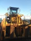Погрузчик фронтальный с лесохватом Komatsu WA450-1