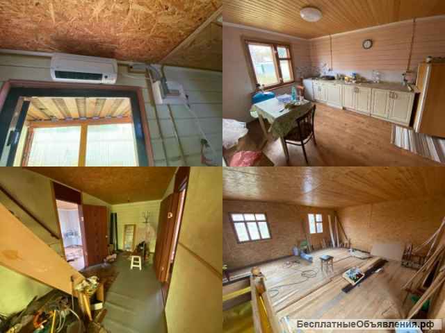 Жилой дом 90 м2 на 12, 5 сотках рядом с лесом. ПМЖ. Недалеко ж/д станция