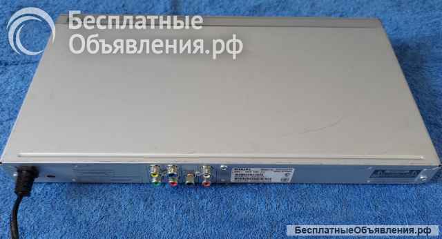 PHILIPS DVP3252/51 (DVD CD PLAYER) SILVER с профилактикой CD + DVD
