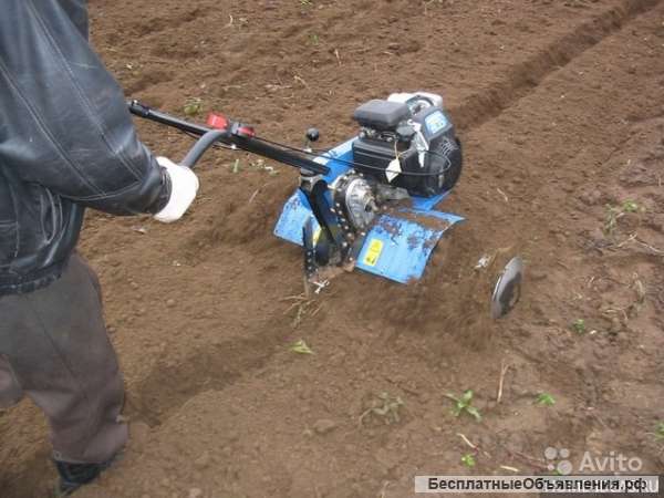 Вспашка мотоблоком, Выравнивание участка под газон