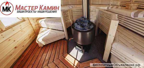 Установка печи в баню