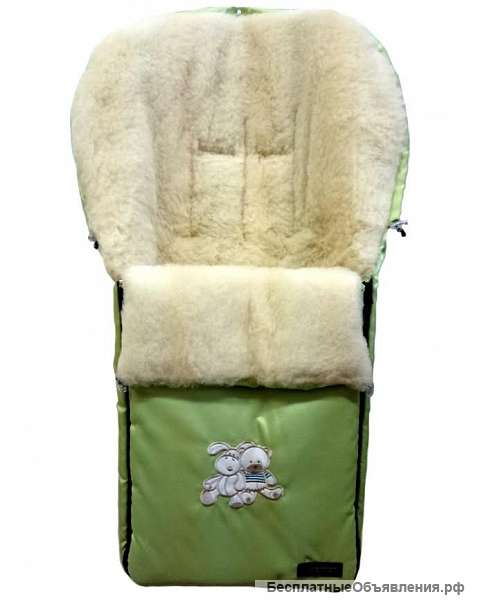 Тёплый конверт в детскую коляску WOMAR. Новый.