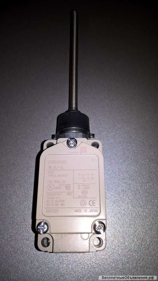 Концевой выключатель OMRON WLNJ-G