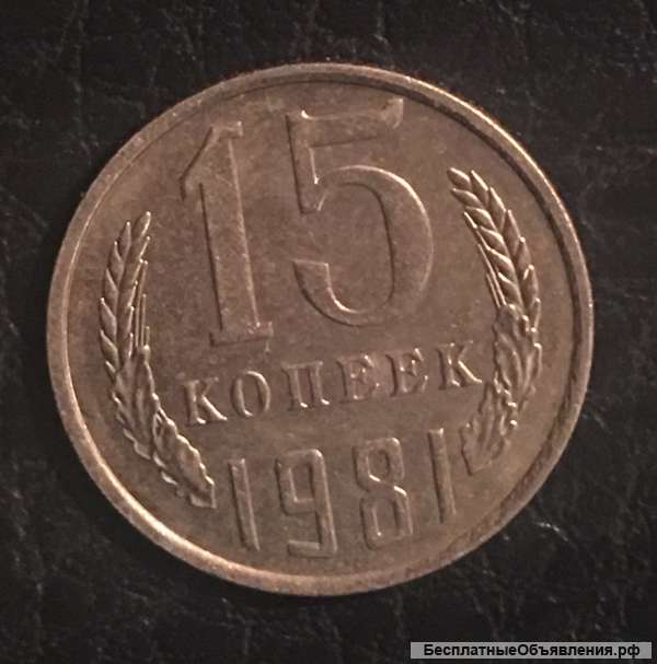 15 копеек 1981 года