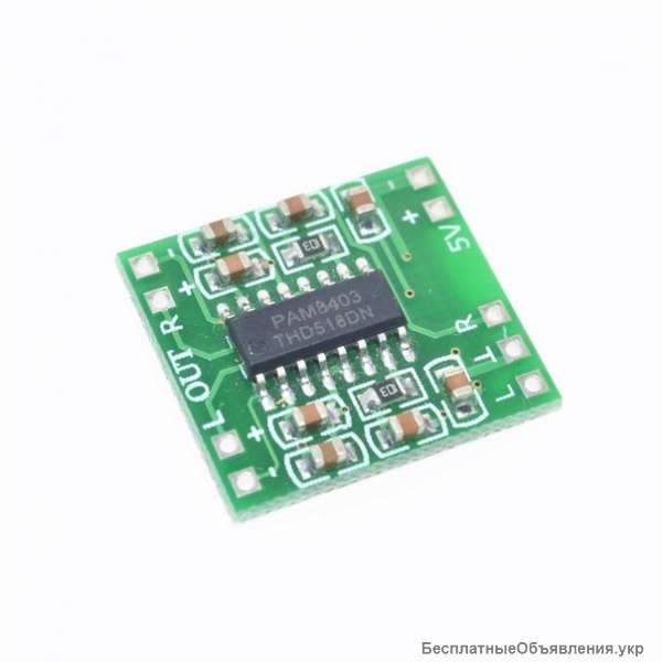 Усилитель звука для колонок на Pam 8403