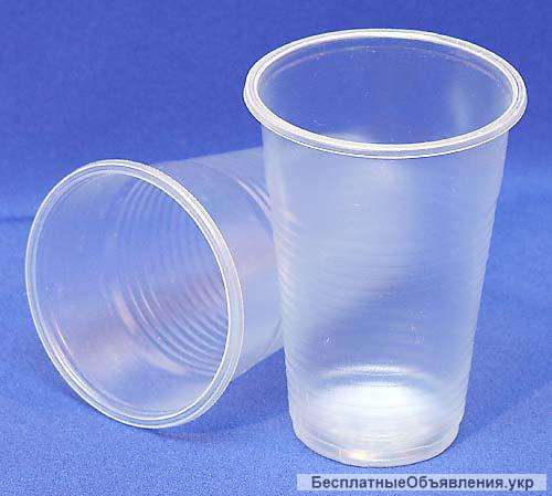 Стаканы полипропиленовые и бумажные