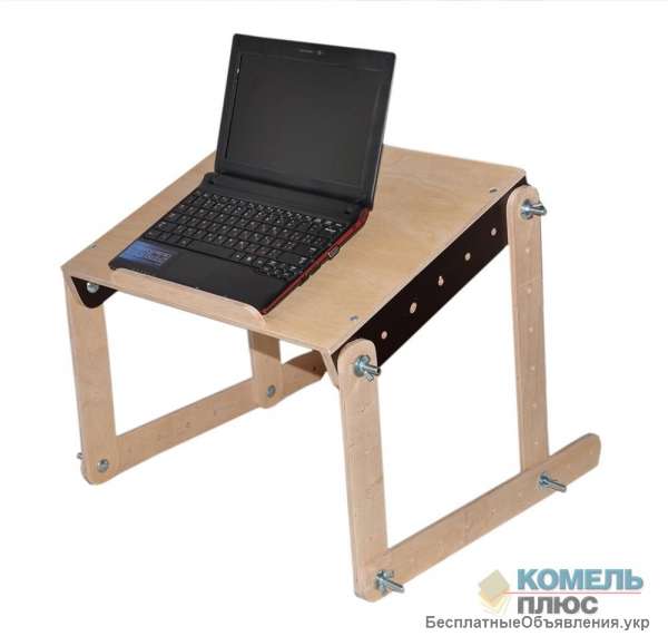 Столик для работы на ноутбуке - трансформер из влагостойкой фанеры, Харьков