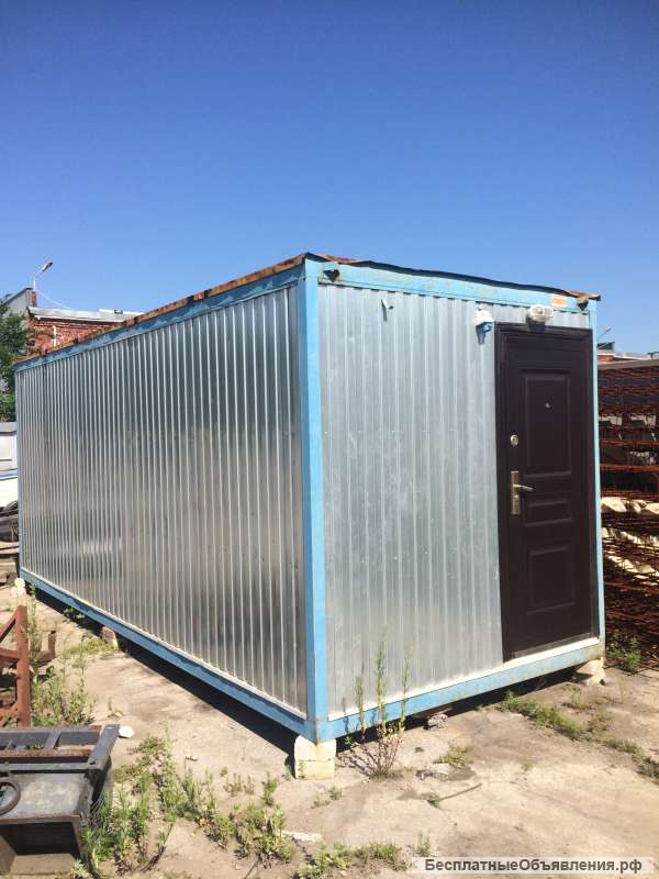 Строительный вагончик, бытовка (вахтовый)