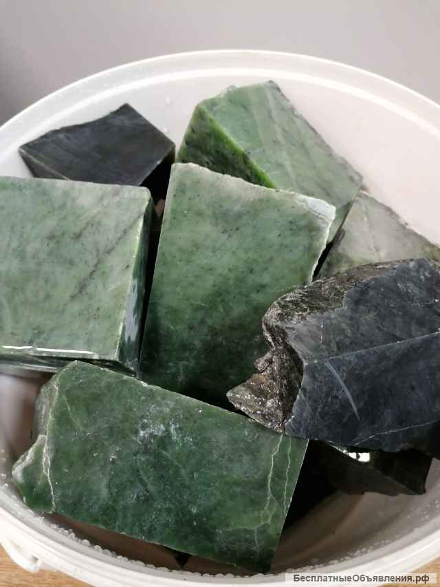 Камни для бани (нефрит бруски)