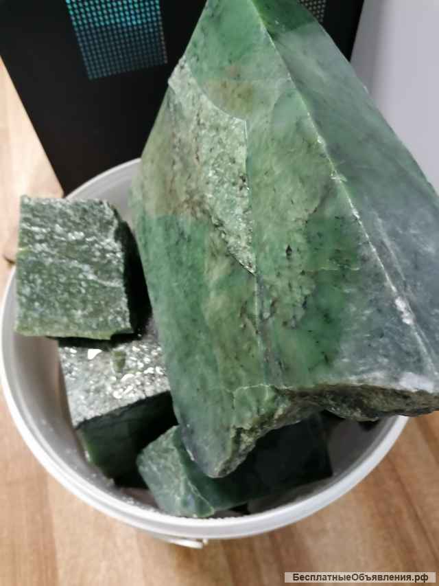 Камни для бани (нефрит бруски)