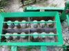 Вибростанок на 4блока для изготовления шлакоблоков, керамзитоблоков из толстого металла