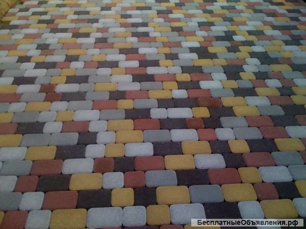 Монтаж тротуарной плитки