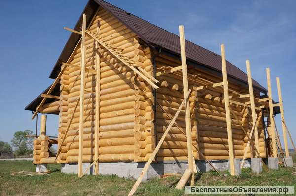 Срубы домов Ростов