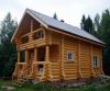 Сруб из бревна под баню
