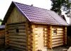 Срубы бань из бревна под ключ