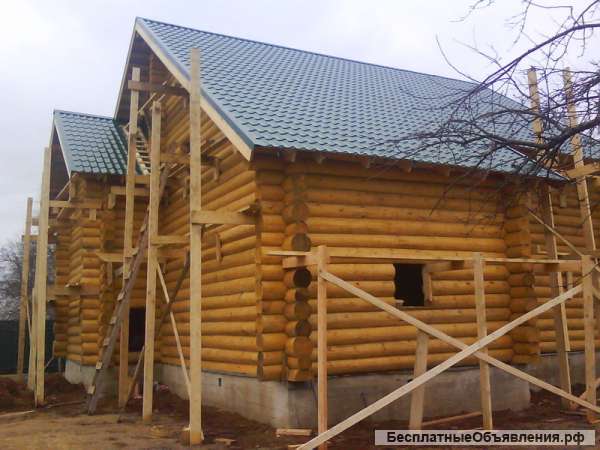 Домики со срубов